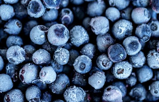 Mirtilo orgânico congelado